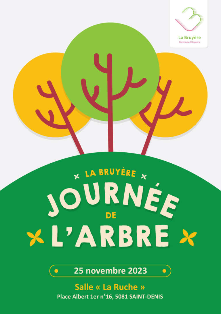 La Journée de l’Arbre, c’est ce samedi à Saint-Denis !