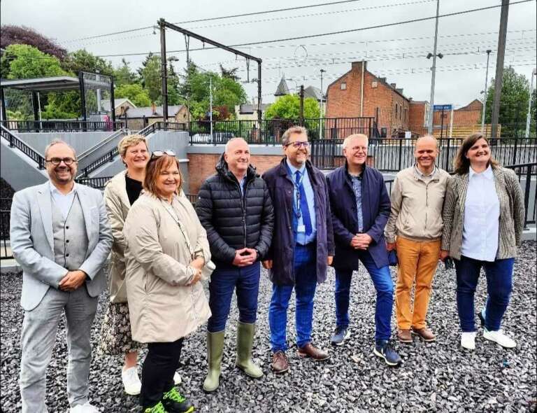 Inauguration de la gare de Rhisnes ce mercredi 29 mai