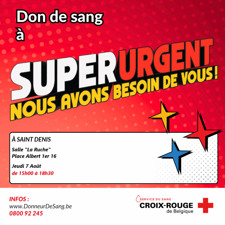 Collecte de sang à Saint-Denis