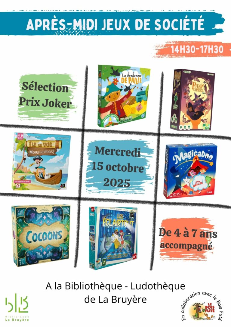 Après-midi jeux pour les petits maîtres du dé
