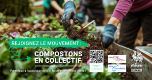 Lancement de l’appel à projets « Accompagnement de projets de compostage collectif en Wallonie »