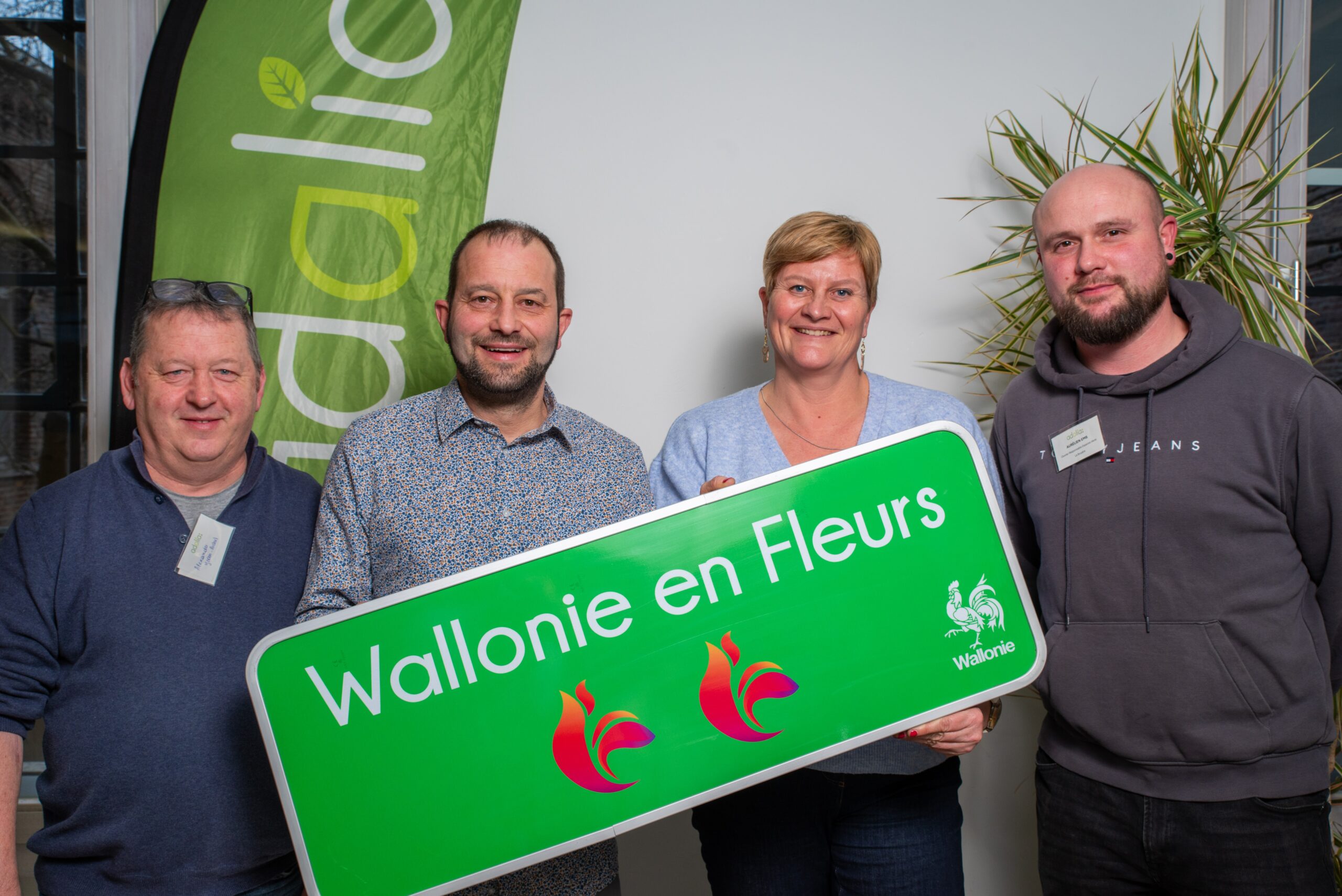 Label « Wallonie en Fleurs » : La Bruyère reconduit sa distinction « Deux Fleurs »