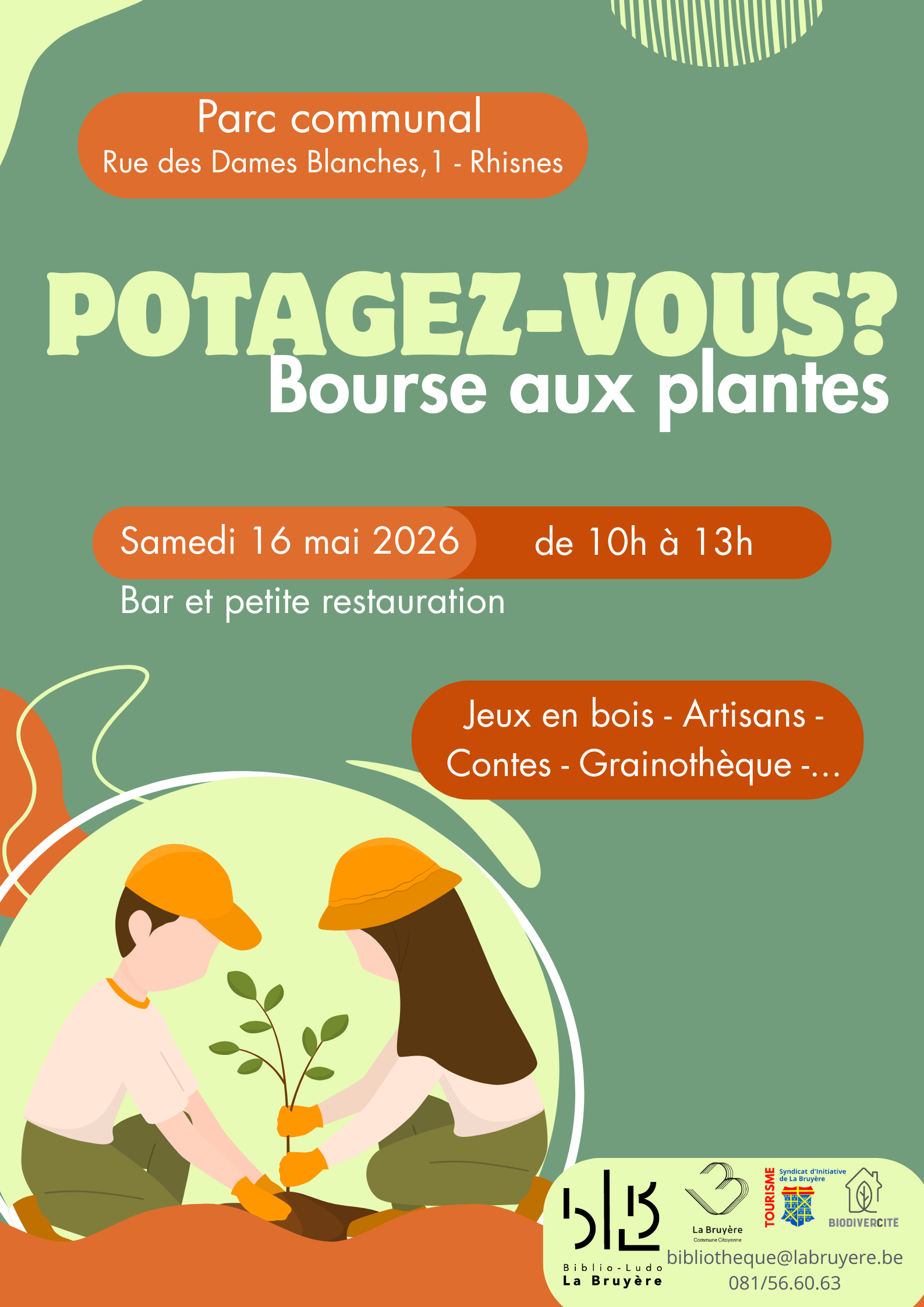 Potagez-vous ? La bourse aux plantes revient !