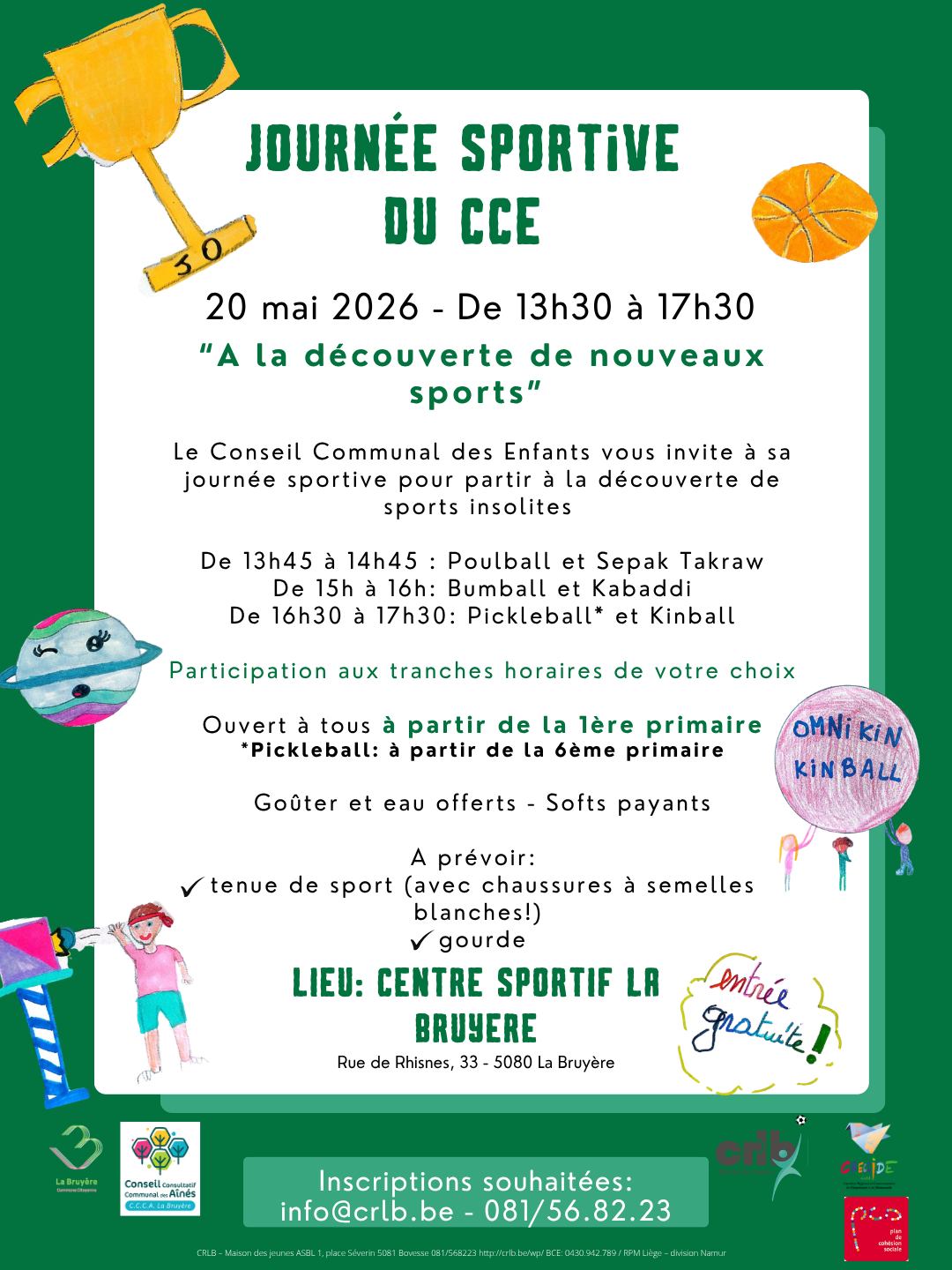 Prêt(e) à tester des sports que tu n&rsquo;as jamais vus ailleurs ?