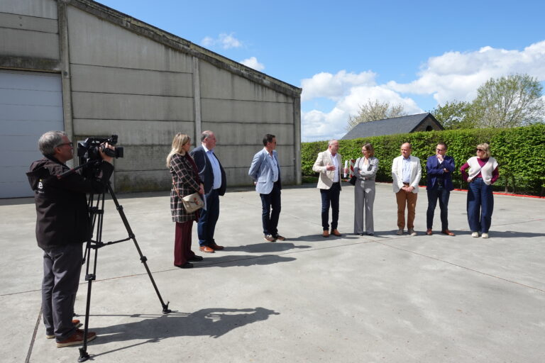 À Meux, le chantier de la future crèche prend forme : un premier projet concret issu du partenariat entre Wallonie Santé Finances et ECETIA