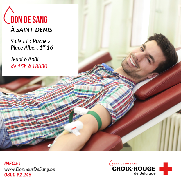 Collecte de sang à Saint-Denis