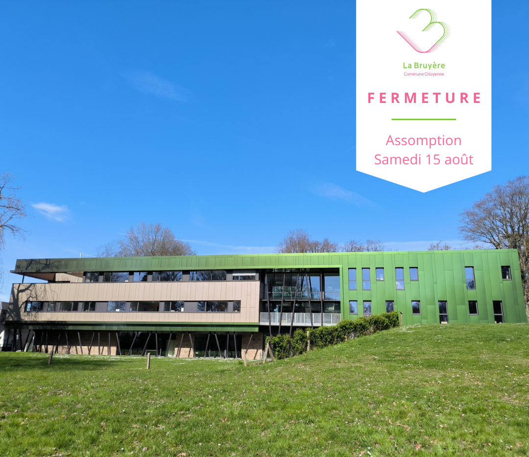 Fermeture – Samedi de l&rsquo;Assomption