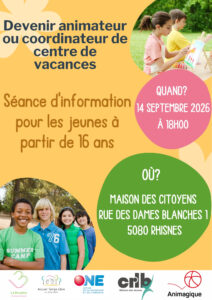 Avis aux jeunes âgés d’au moins 16 ans